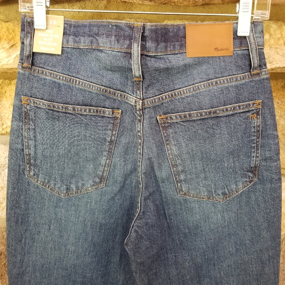 Madewell High-Rise Slim Boyfriend Jeans Size 26 - Picture 8 of 14